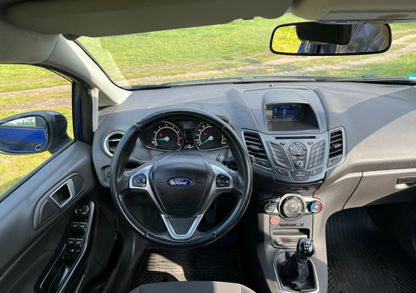 Ford Fiesta cena 31900 przebieg: 101000, rok produkcji 2015 z Sosnowiec małe 191